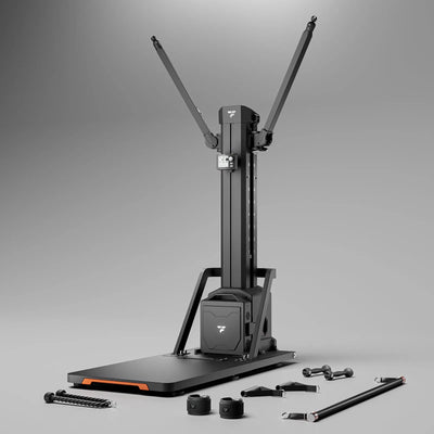 FitTransformer Titan skiing machine with adjustable resistance features.